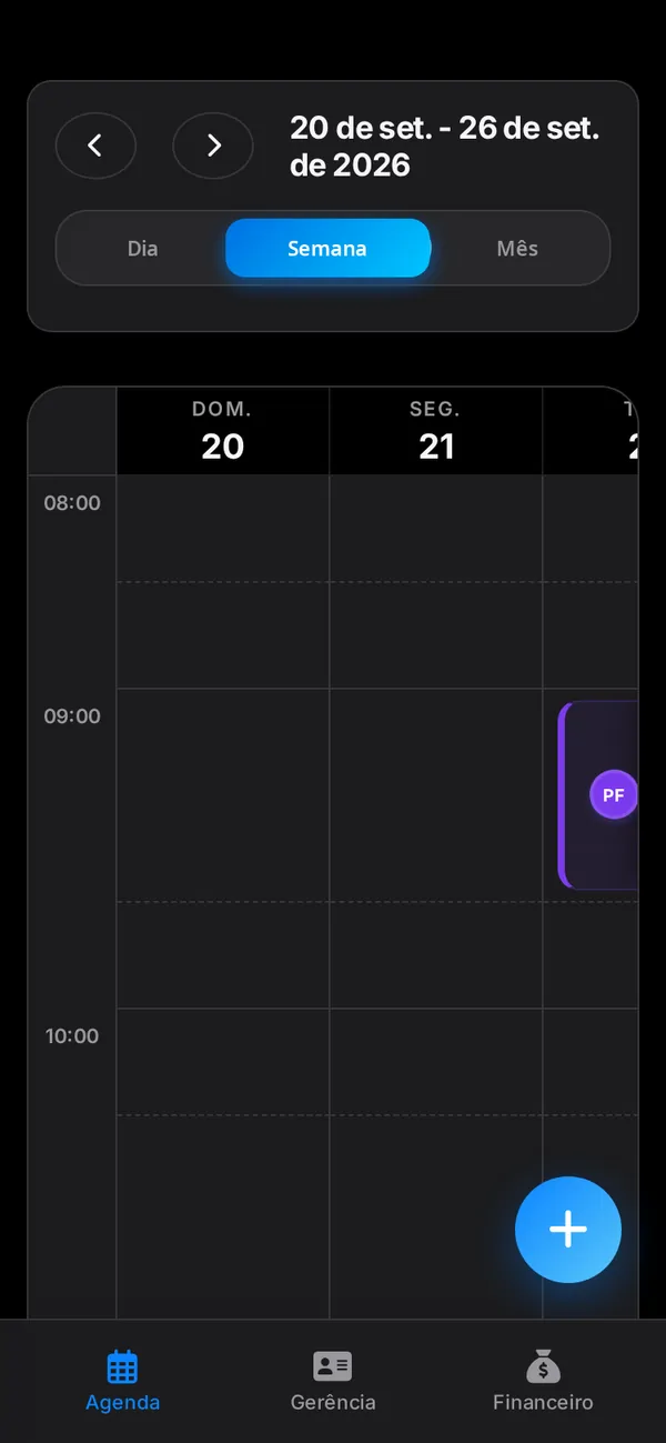 Agenda do JAsistema no celular